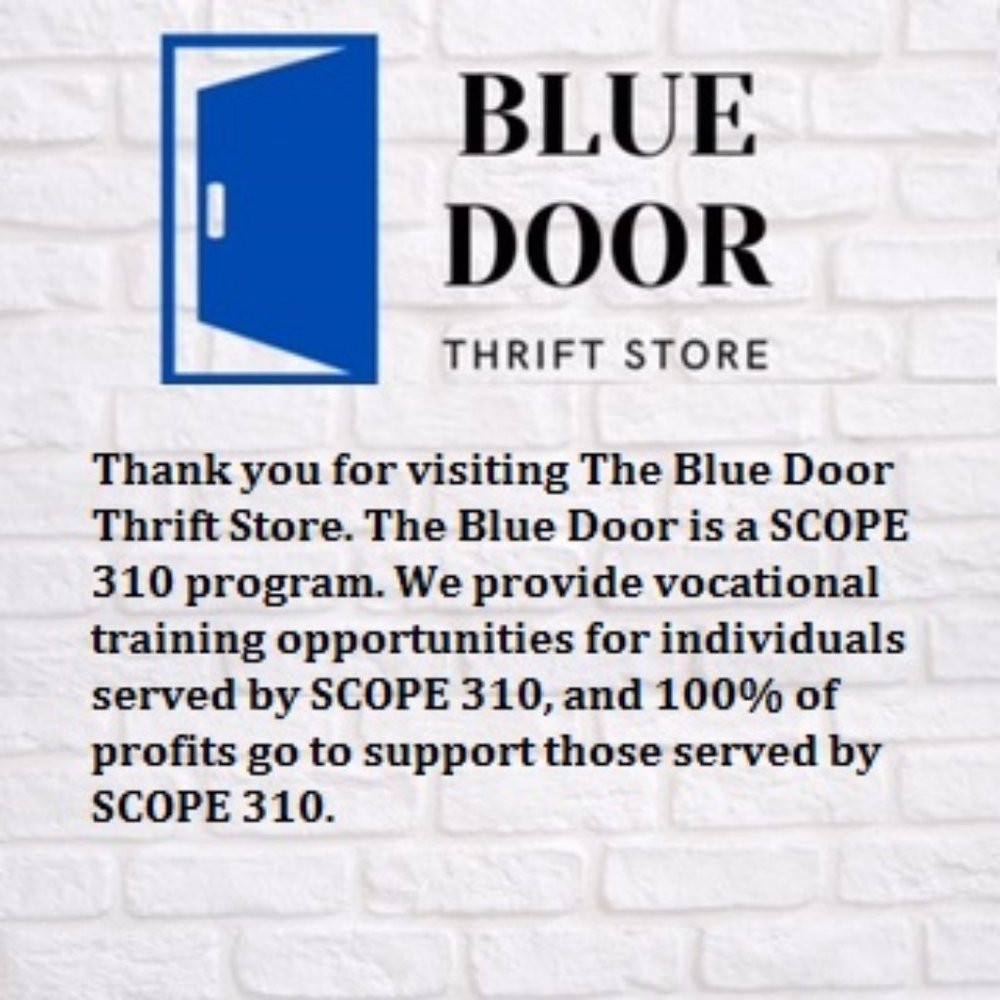 The Blue Door Thrift Store - A SCOPE 310 Program.